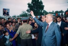 Ümummilli Lider Heydər Əliyevin Qazaxa səfəri