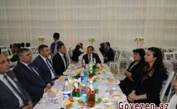 Qazaxda şəhid ailələri üçün iftar süfrəsi açılıb