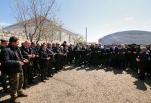 Şəhid hərbçimiz Əlləz Əlləzovun Yuxarı Salahlı kəndində yeddi mərasimi keçirilib