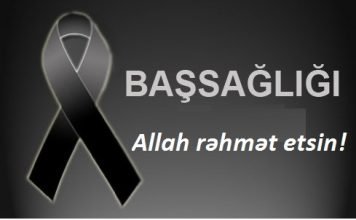 Tanınmış hərbi araşdırmaçı, publisist Şəmistan Nəzirlinin həyat yoldaşı Seylan xanım vəfat etmişdir