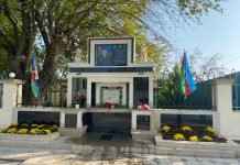 “Əjdaha” ləqəbli kəşfiyyatçı şəhid leytenant Mayis Yaqubovun adını daşıyan bulaq kompleksin açılışı olub